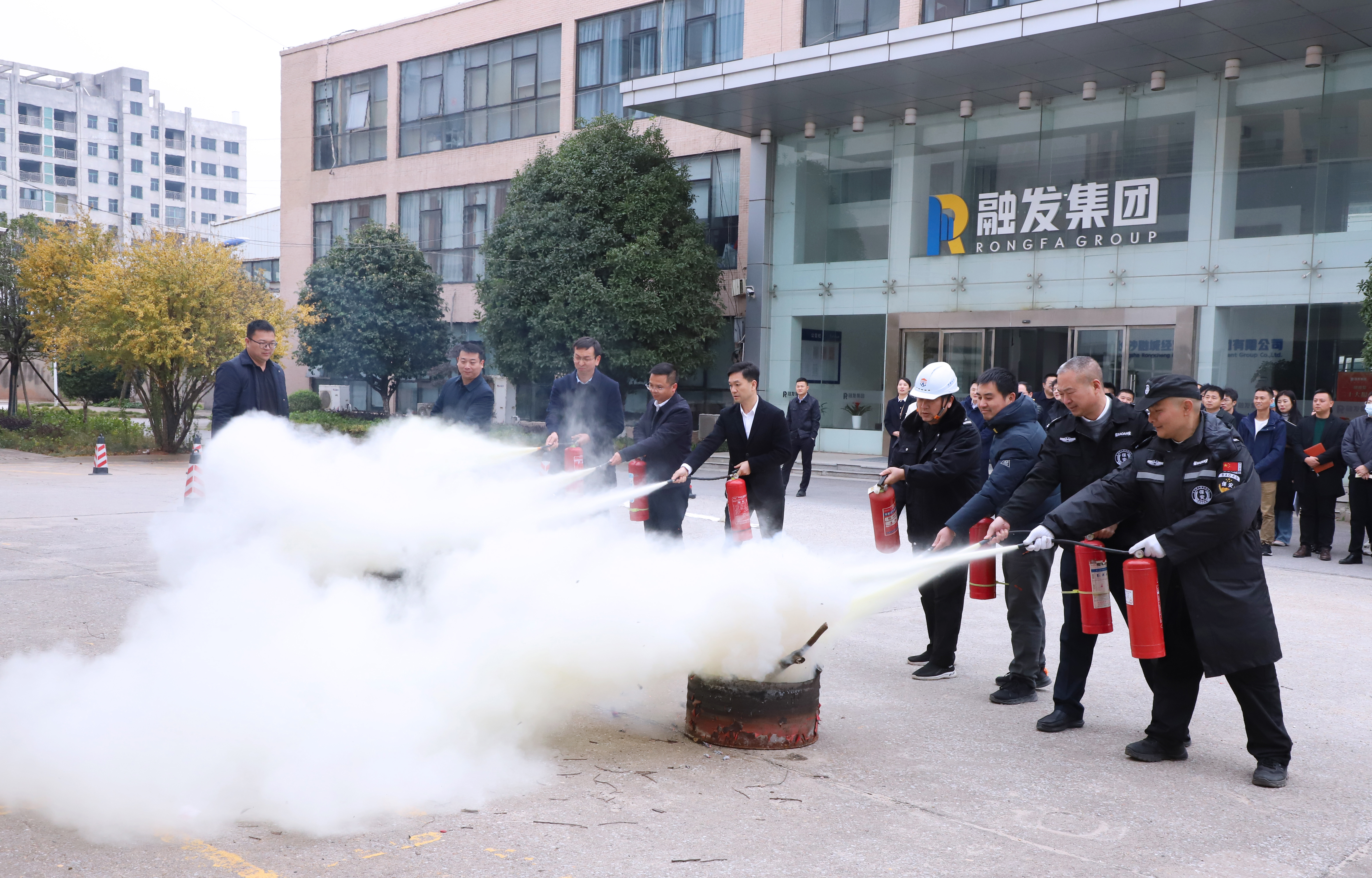培訓(xùn)+演練！筑牢消防安全“防火墻”